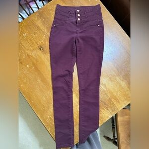 Refuge Purple High-Waisted Jeans